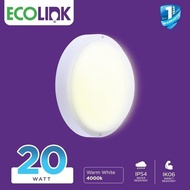 ECOLINK Round OB LED Panel Light Bulkhead BH007 20W 865 White