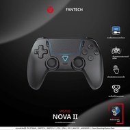 จอยเกมไร้สาย FANTECH NOVA II WGP16 พร้อมเซ็นเซอร์ไจโรสโคป จอยสติ๊กแบบฮอลล์ และปุ่มกดเอฟเฟกต์ สำหรับ