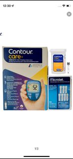 Contour care 血糖機 套裝 包含 50紙 100針  #contour plus