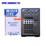 SoundCard SOUNDBEST V12 ori live Mixer soundbest v 12 Mixer Sound Card Live SB V12