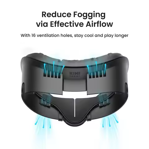 KIWI design V3 Facial Interface Compatible with Meta Quest 3 Accessories