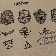 WZLDN717 Harry Potter Animation Merchandise Metal Sticker Mobile Phone Tablet Laptop Decorative Stic