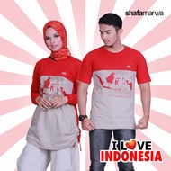 MERAH Couple T-shirts for Men and Women | August T-shirt | Couple Clothes August 17th Edition | SM28