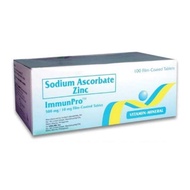 Immunopro 500mg/10mg Sodium Ascorbate Zinc