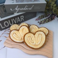 蝴蝶酥餅乾羊毛氈禮盒 療癒小物 擺飾