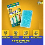 Sponge Daddy Cleaning Sponge 4 pack by Scrub Daddy