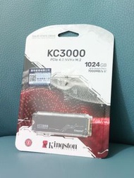 Kingston KC3000 1TB PCIe 4.0 NVMe M.2 SSD 行貨全新未拆