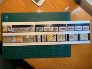 肯尼亞郵政局1997年發行的紀念郵票合集套摺，郵票6套共29枚，套摺售價800先令。