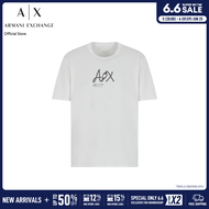 Armani Exchange เสื้อยืดผู้ชาย รุ่น XM000566-AF10334-U0009 - สีออฟไวท์