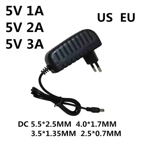 1PCS AC / DC Adapter DC 5V 1A 2A 3A AC 100-240V Converter power Adapter 5Volt 1000MA Power Supply Ch