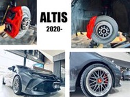小亞車燈-全新 ALTIS 12代 2020 GR 世盟 GN3 大四活塞 卡鉗 355 搭配 新式浮動劃線碟
