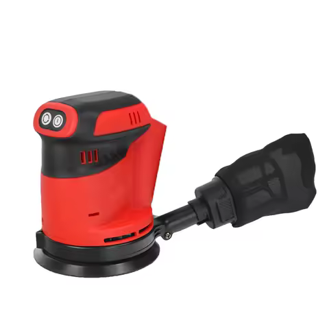 Portable Cordless Random-Orbit Sander Compatible with For Makita/Milwaukee 18V Batteries Woodworking