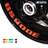 8 X Custon Inner Rim Decals Wheel Reflective Sign Stickers Stripes FIT SUZUKI GS1100E
