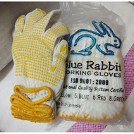 1 DOZEN SPOT GLOVES / POLKADOT WORKING GLOVES