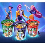 Netflix X K-POP Demon Hunters Shin Cup Noddle 65g - Rumi, Zoey, Mira