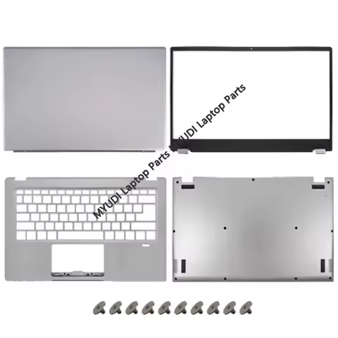 New Silver Case For Acer Swift 1 SF114-33 Cover SF114-34 N20H2 Screen LCD Back Cover Front Bezel Pal