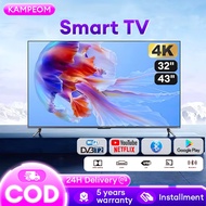 expose smart tv murah 4K Android 11.0 Smart TV 32 inch  43 inch LED android tv 5-year Warranty