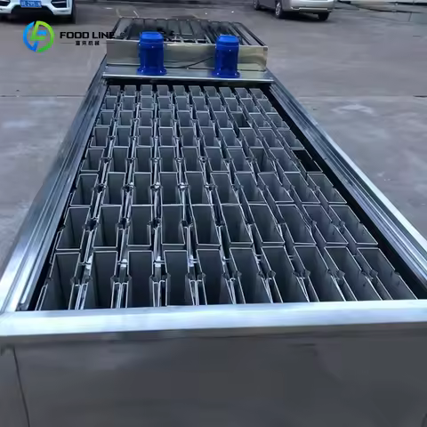 Industrial Ice Block Machine 0.5-20Ton/Day 220V For Ghana Large Food Factory Cold Chain Logistics Co
