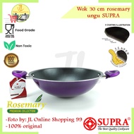 UNGU Wok 30cm Rosemary Purple SUPRA / 30cm non-stick teflon frying pan SUPRA Wok frying pan/