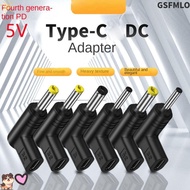 GSFMLO USB C PD to DC Power Connector, Universal 5V 9V 12V Type C to DC Jack Plug, Converter Chargin