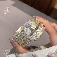 Pure Silver New Chinese Style Fortune Chinese Style Opening 999.9 Solid Sterling Silver Wholesale Wi