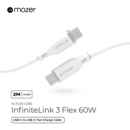 MAZER INFINITE LINK 3 FLEX USB C TO C FAST CHARGE 2M 60W CABLE