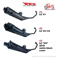 LC135 V1 EXHAUST MUFFLER RACING CUTTING STANDARD CJ IPOH