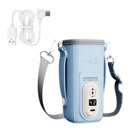 Hegen warmer USB Baby Milk Bottle Warmer Car Feeding Bottle Heater Three Temperature Adjustable Ther