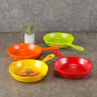 Melamine Imitation Porcelain Baking Pan Rice Tableware Spicy Mixing Pan with Handle Plate Frying Pan