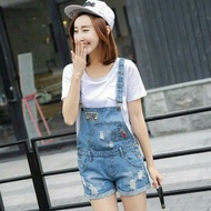 Quần yếm jean ngắn quần yếm bò