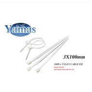100 pcs  NYLON CABLE TIE 10x500mm 8x500mm