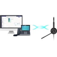 Yealink UH34 Dual Teams Wired Over-the-head Stereo Headset - Black - Binaural -  UH34 DUAL TEAMS