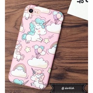 Pink Unicorn Handphone Casing for iPhone 7+/8+