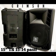 Speaker Pasif Crimson TS1514 15ins Model Huper isi 2pcs