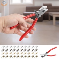 41 Pcs Key Fob Hardware Set 40 Pcs Key Fob Hardware with 1 Pc Key Fob Pliers 4 Colors Metal Key Fob 