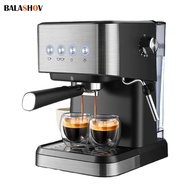 Italian Coffee Machine Automatic Semi-automatic Professional Expresso Coffee Maker Office Small Coff
