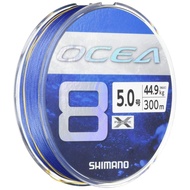 Shimano Line Ocea 8 300m 5.0号 SW Navy LD-A71S