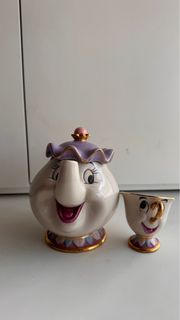 美女與野獸 茶壺套裝 Mrs Potts and chips