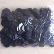 25mm black and white buju buttons