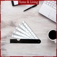 AOTO Lightweight Scale Ruler Plotting Scale Fan Shape Architects Scale Ruler 19cm