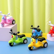 pull-back vehicle small motorbike children's small toys 1-3 years old toy car children's gift with the gift