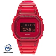 * New Arrival *Casio G-Shock DW-5600SB-4D Special Semi-Transparent Red 200M Men's Watch