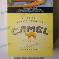 Miliki Rokok Tembakau Camel Kuning 20 Batang / Slop (1 Bungkus)