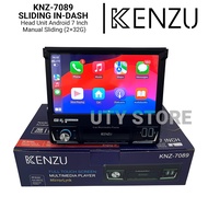 Head Unit Android Single DIN KNZ-7089 Sliding In-Dash