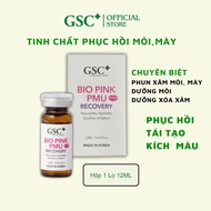 Tinh chất phun xăm môi mày dưỡng kích màu môi căng bóng dưỡng ẩm sâu GSC recovery serum 12ml Chính H