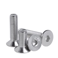 [JLY] Sus304 Hexagon Screw M5/M6 Countersunk Head Hexagon Socket Screw