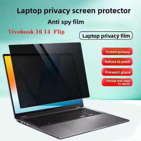 for ASUS Vivobook 16 14 Flip TP3607 14/16inch TP3407 Laptop Privacy Sticky Screen Film Anti-Spy Prot
