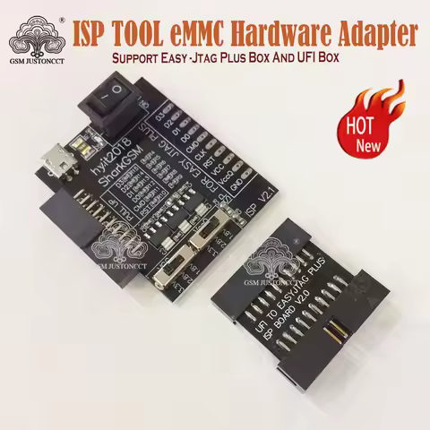 2025 NEW ISP TOOL eMMC Hardware for Z3X Easy Jtag Plus Box and FUI Box