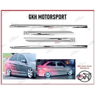 PROTON SAGA VVT 2016 2018 2020 2022 SIDE BODY LINING DOOR MOULDING PANEL CHROME TRIM STAINLESS STEEL