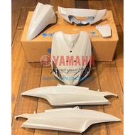 COVER SET YAMAHA EGO FIRST V1PEARL WHITE BODY COVER SET SKUTER EGO ORIGINAL NAKASONE ACCESSORIES MOT